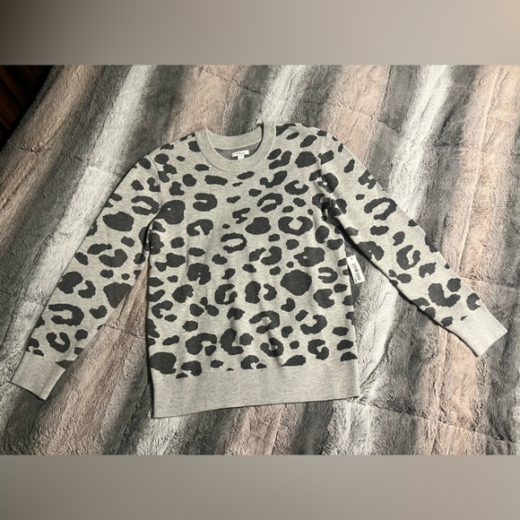 Daily Ritual Cheetah Sweater - Picture 2 of 6